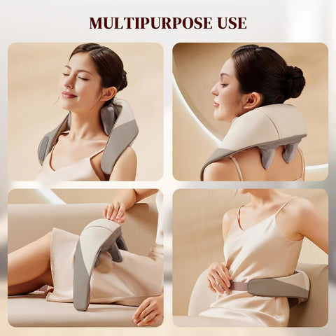 Neck & Back Massager with Heat