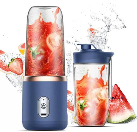 Portable 6-Blade Juicer Blender